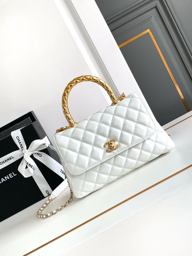 CHANEL- COCO SYMBOLIC- HANDLE BAG