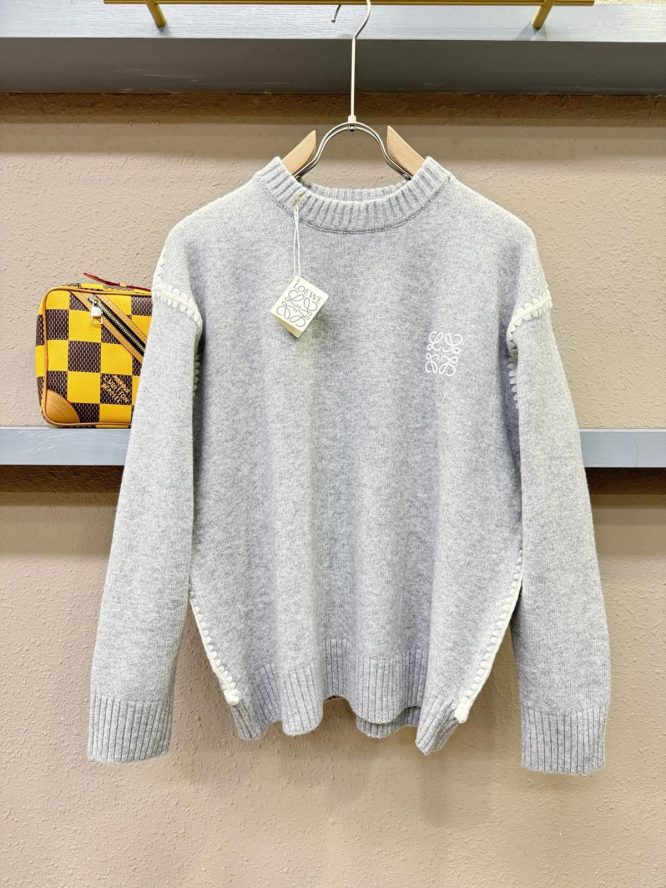 LOEWE- ANAGRAM WOOL- SWEATER