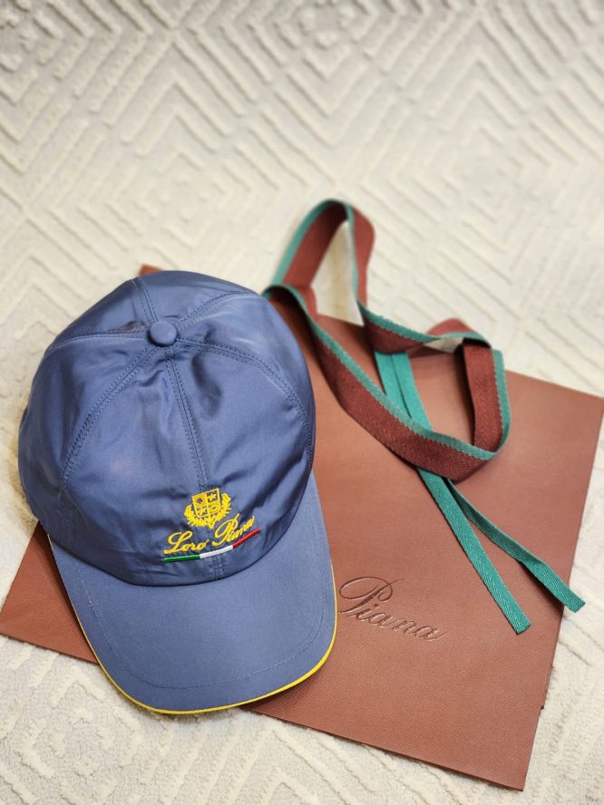 LORO PIANA- LOGO BASEBALL CAP