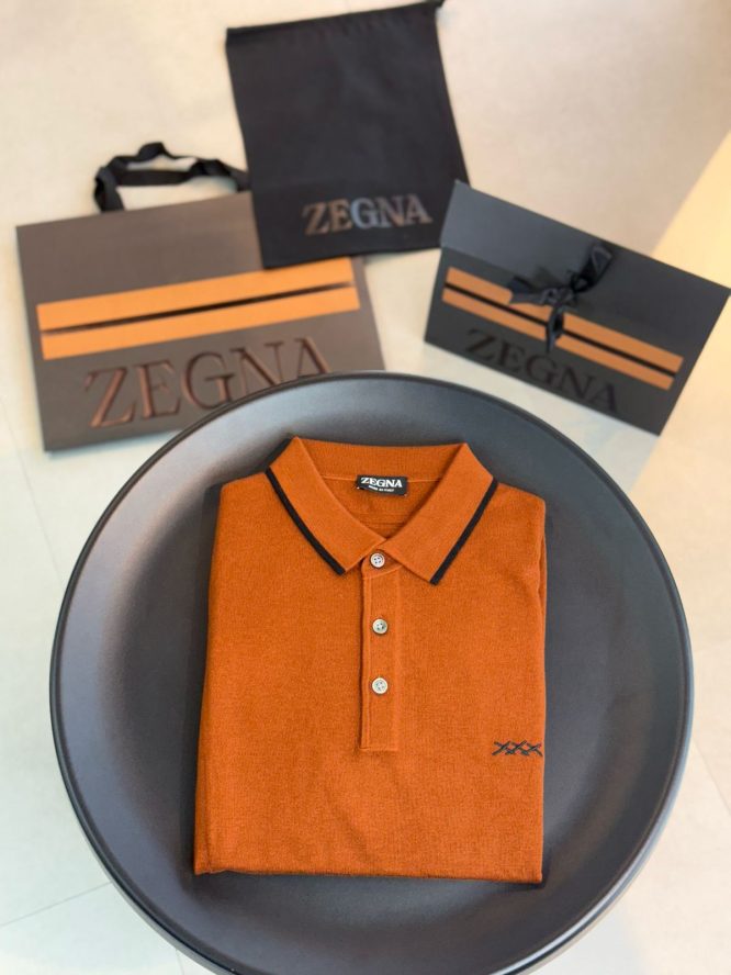 ZEGNA-ERMENEGILDO-MEN'S- POLO- SHIRT