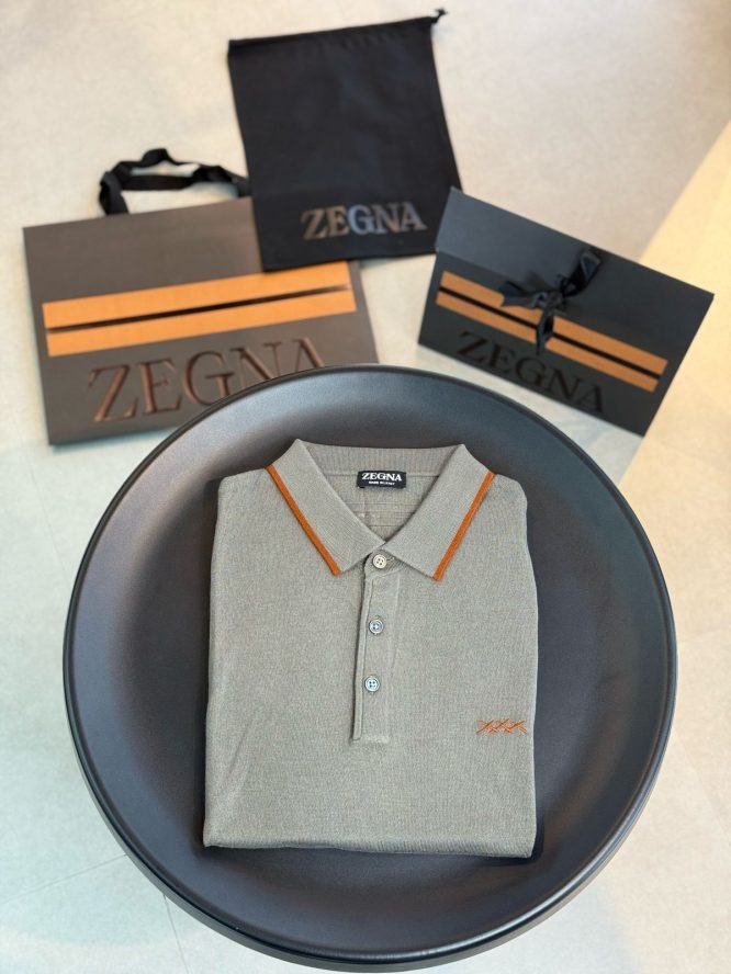 ZEGNA-ERMENEGILDO-MEN'S- POLO- SHIRT