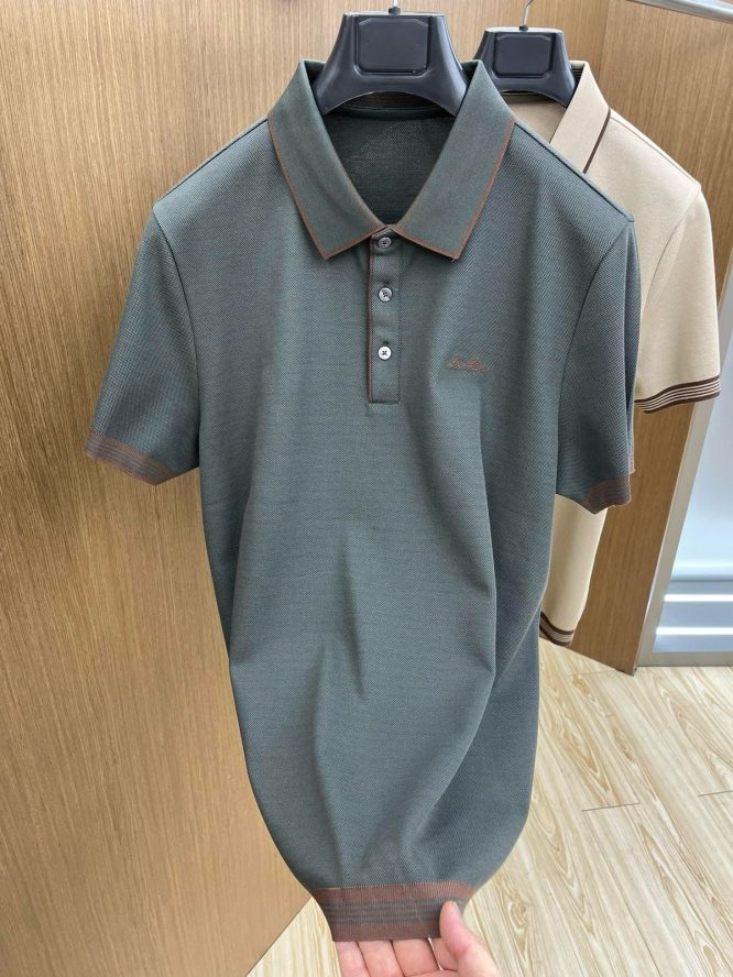 LORO PIANA-SHORT SLEEVE SHIRT-MEN'S-T-SHIRT