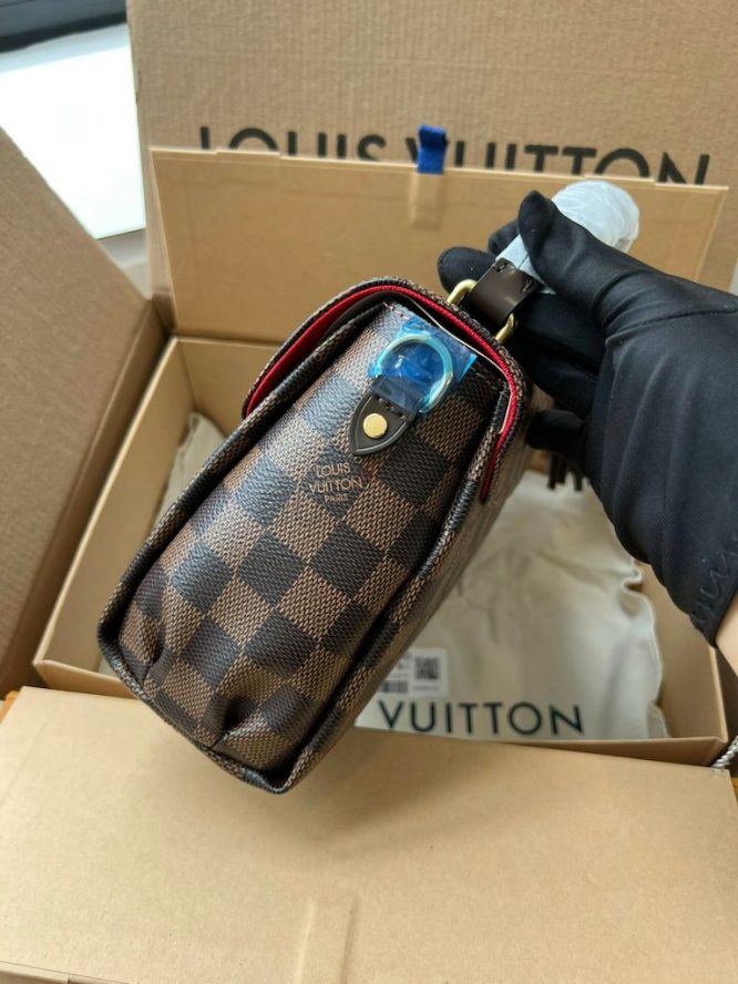 LOUIS VUITTON- CROISETTE DAMIER EBENE
