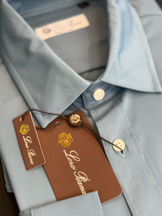 LORO PIANA-LONG SLEEVED-SHIRT