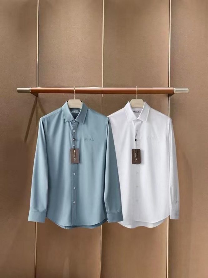 LORO PIANA-LONG SLEEVED-SHIRT