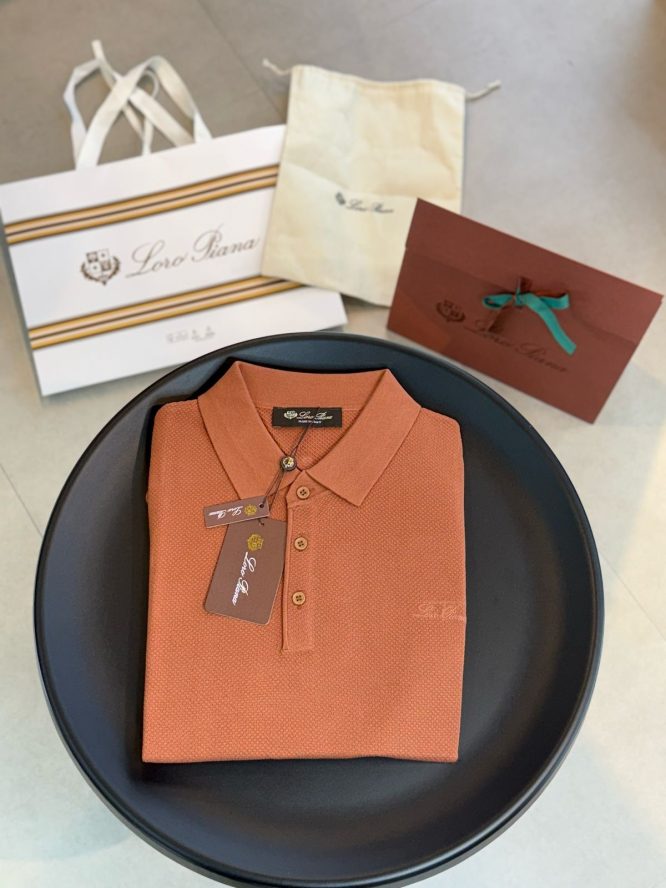 LORO PIANA-CASHMERE-POLO-SHIRT