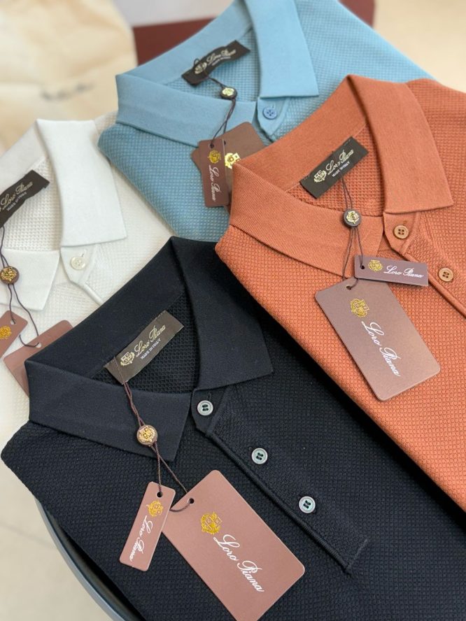 LORO PIANA-CASHMERE-POLO-SHIRT