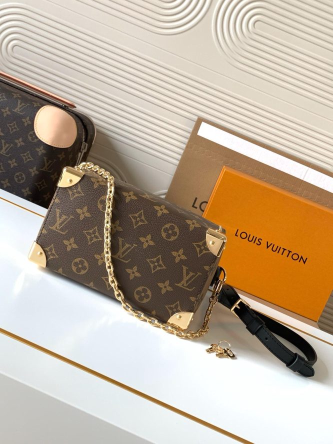 LOUIS VUITTON  -CELINE-SPEEDY BANDOULIÈRE LEATHER-CROSSBODY- BAG -WOMEN