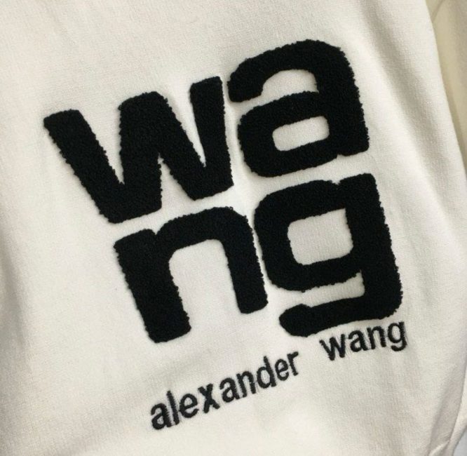 ALEXANDER WANG GRAPHIC PRINT- SWEATSHIRT