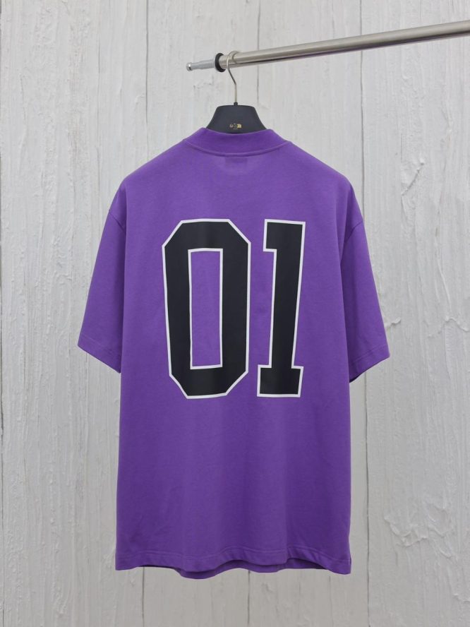 BALENCIAGA-BASKETBALL SERIES SHORT SLEEVE TEE -SHIRT