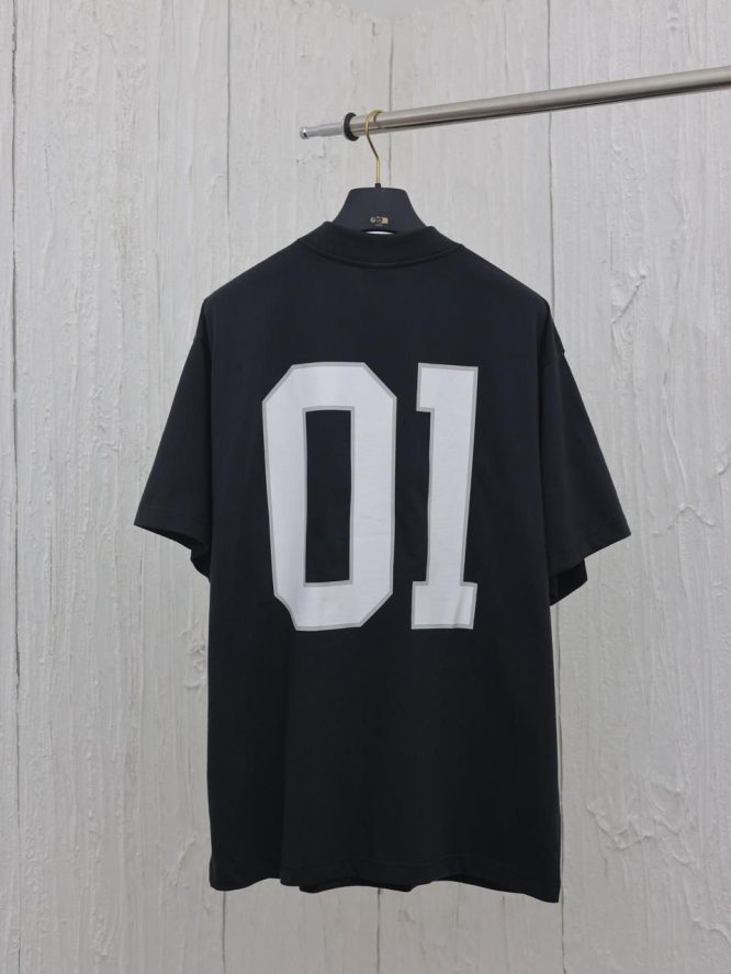 BALENCIAGA-BASKETBALL SERIES SHORT SLEEVE TEE -SHIRT