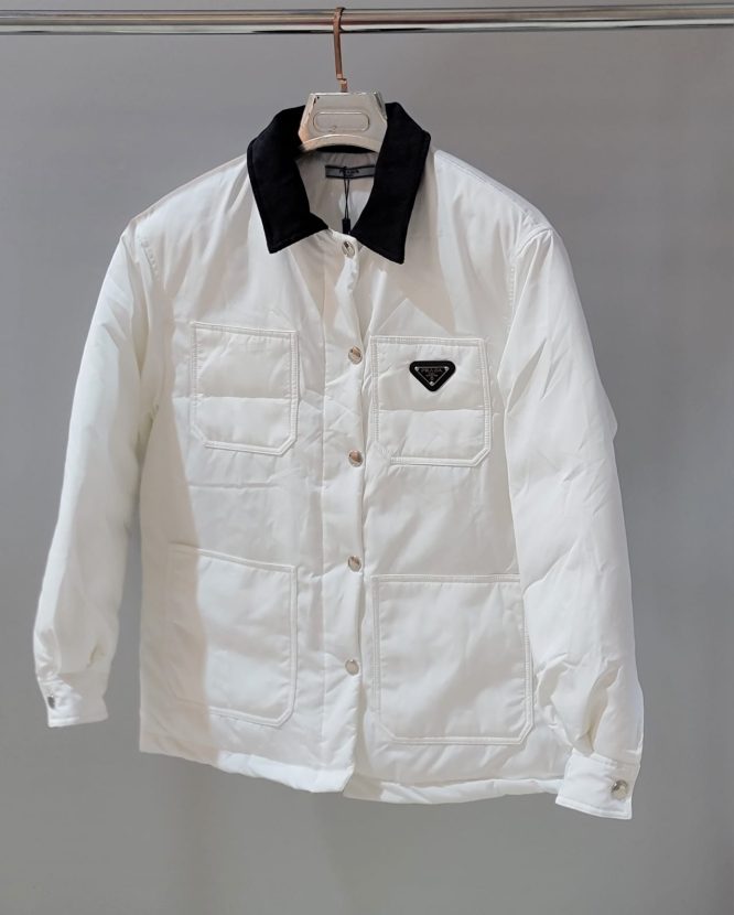 PRADA -LOGO-TRIANGLE PADDED- JACKET