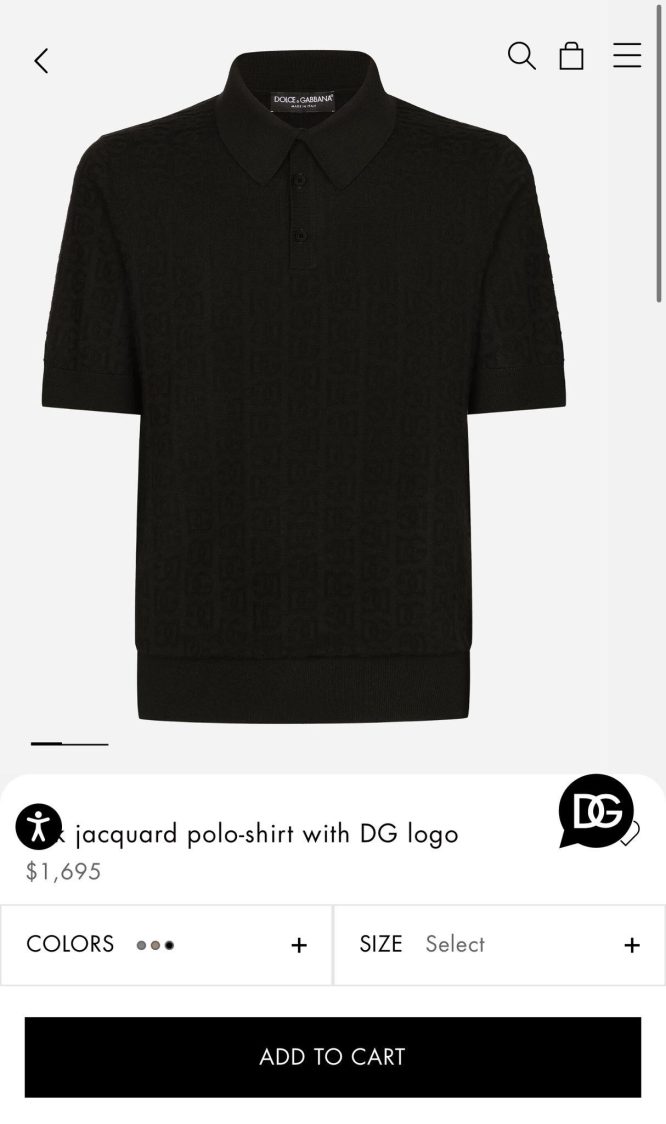 DOLCE&GABBANA T-SHIRT