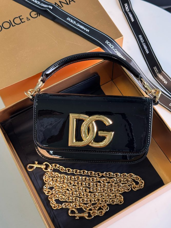 Dolce Gabbana Leather Crossbody Bag