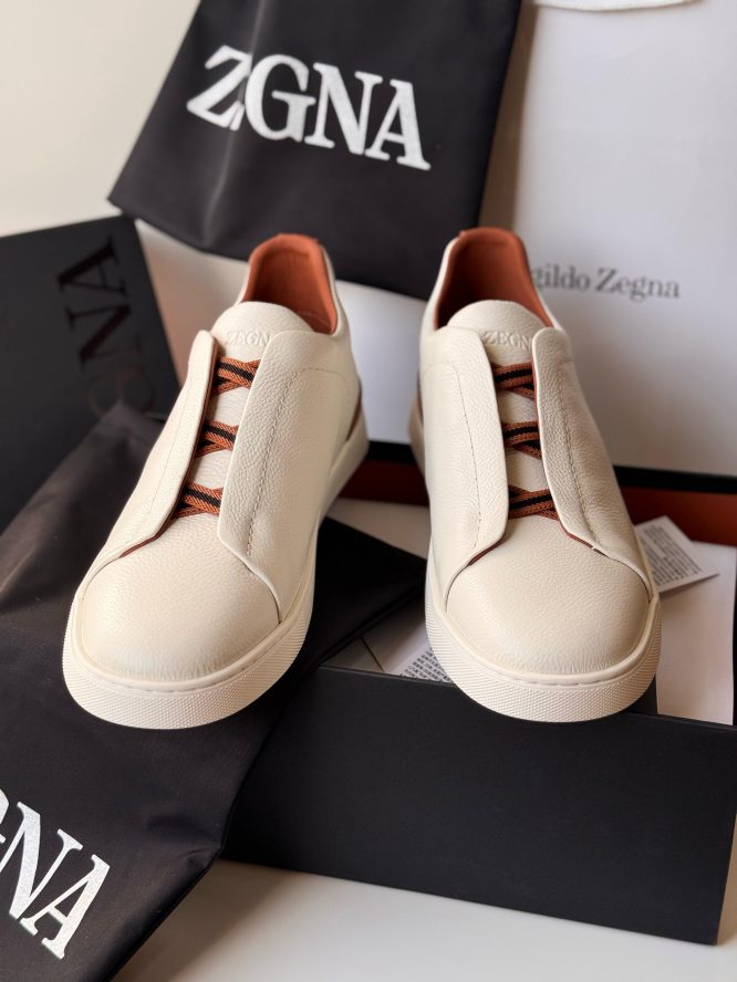 Zegna Triple Stitch low-top Sneakers