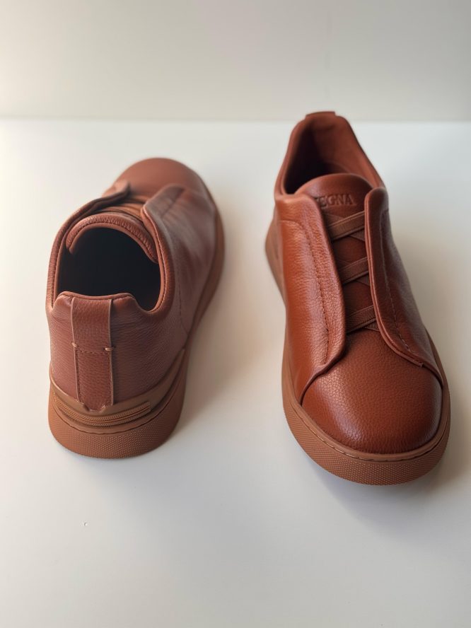 Zegna Triple Stitch low-top Sneakers