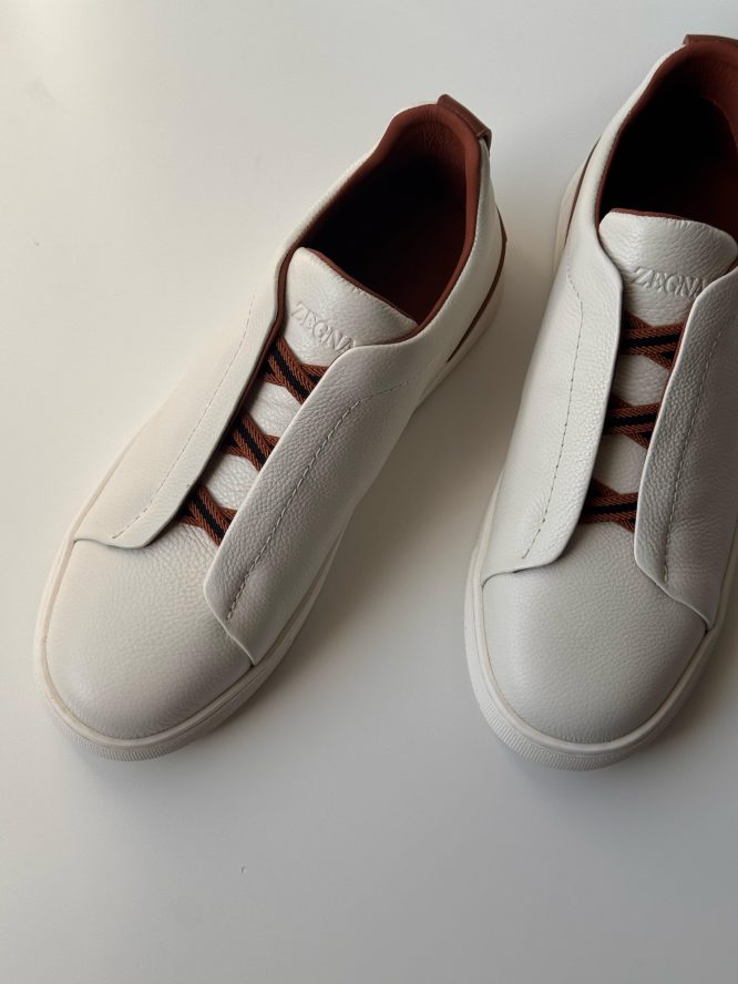 Zegna Triple Stitch low-top Sneakers