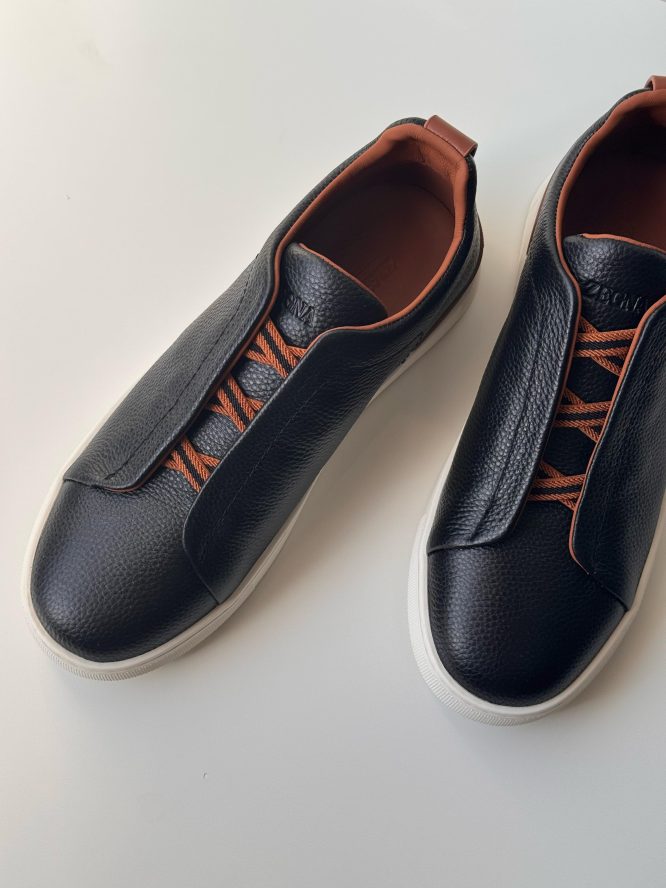 Zegna Triple Stitch low-top Sneakers