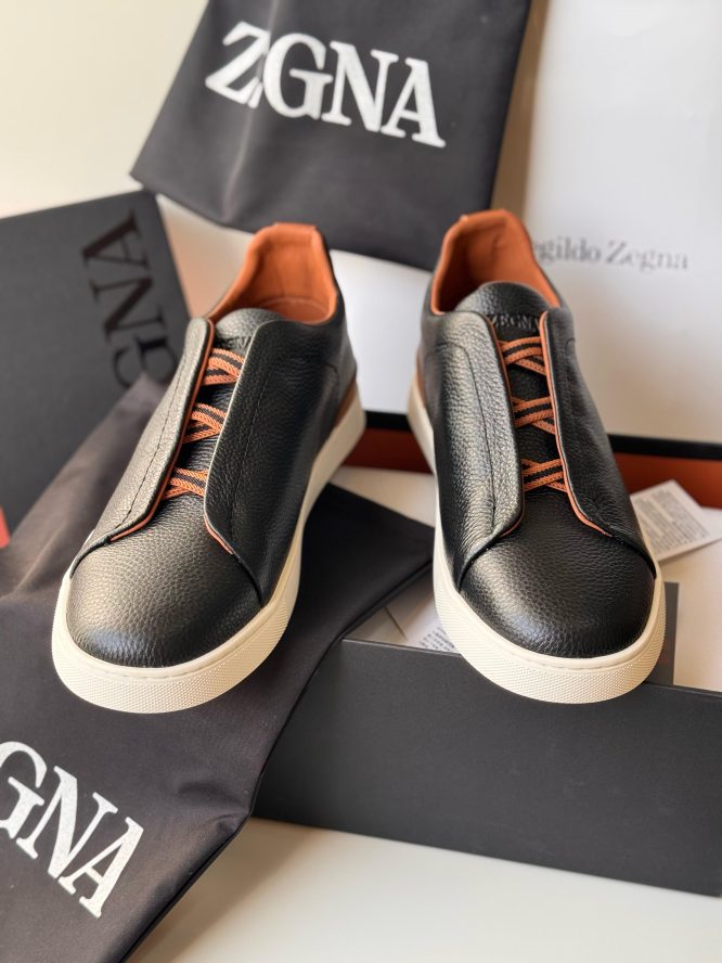 Zegna Triple Stitch low-top Sneakers