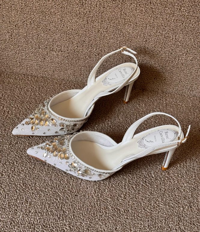 René Caovilla Chandelier pumps