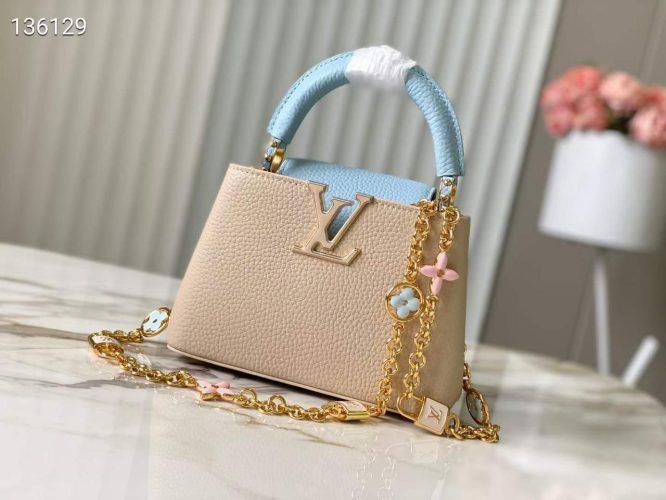 Louis Vuitton Capucines Mini Lovelock Chain