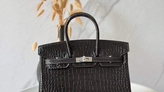 HERMES- HIMALLAYA-FULL HAND MADE-CROC LEATHER