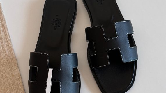 HERMES-CALFISCON LEATHER-SANDEL-WOMEN