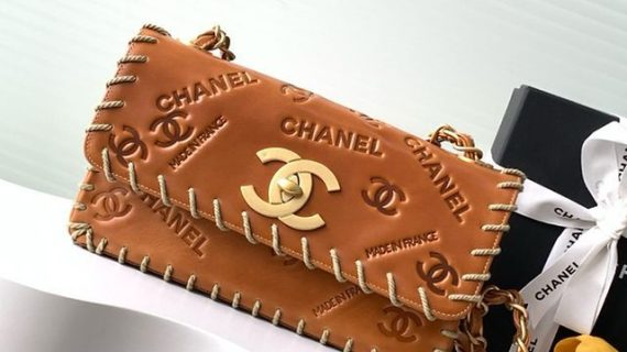 CHANEL- WHIPSTITCH- FLAP BAG