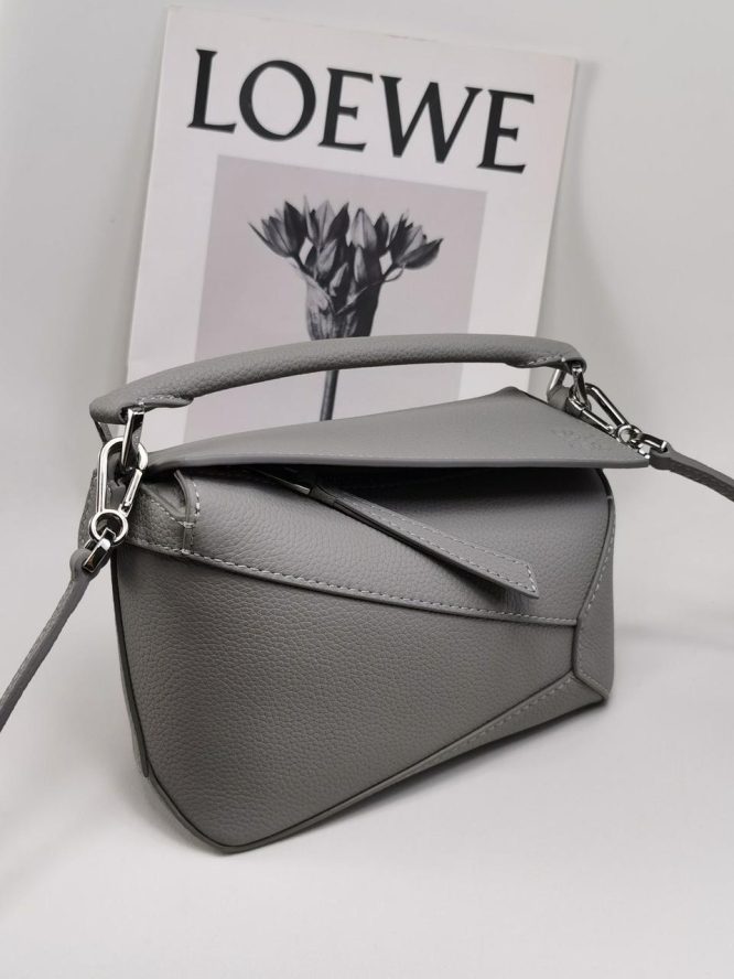 LOEWE- PUZZLE EDGE LEATHER SHOULDER BAG