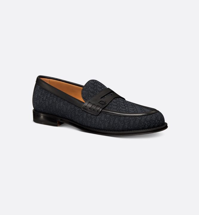 DIOR-OBLIQUE- GRANVILLE LOAFERS-MEN