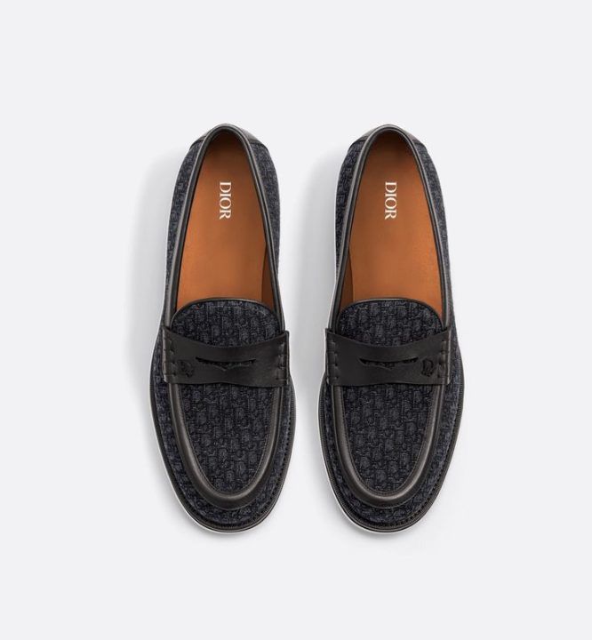 DIOR-OBLIQUE- GRANVILLE LOAFERS-MEN