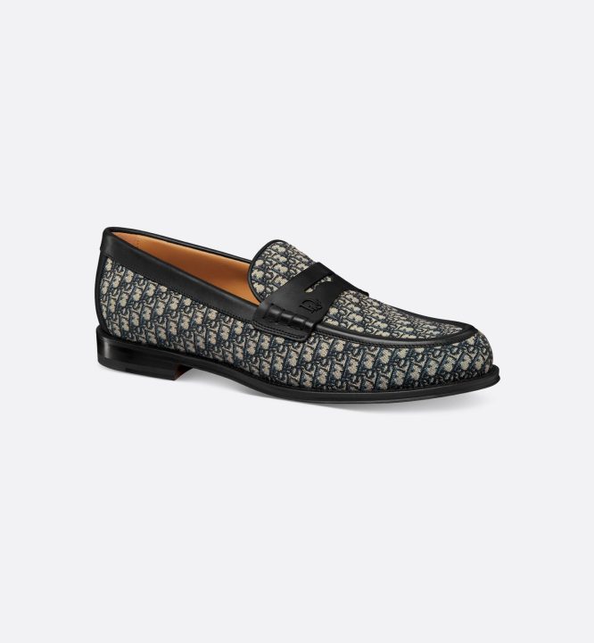 DIOR-OBLIQUE- GRANVILLE LOAFERS-MEN