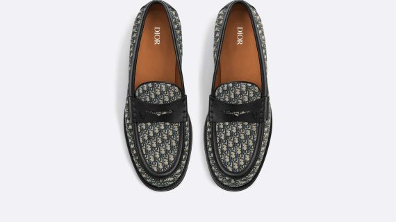 DIOR-OBLIQUE- GRANVILLE LOAFERS-MEN