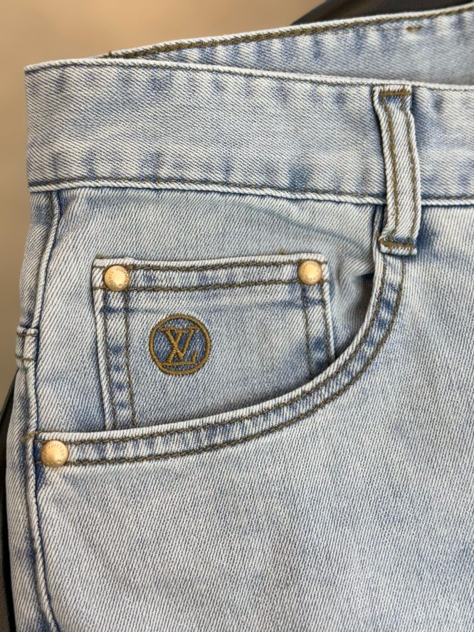 LOUIS VUITTON-JEANS-PANTS-MEN