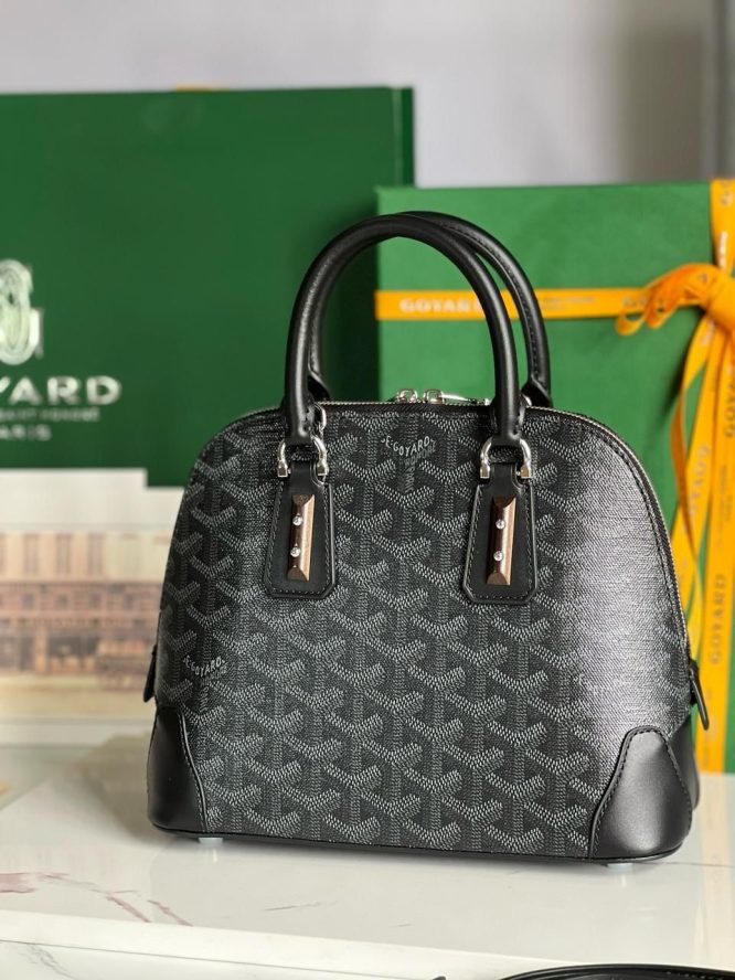 Goyard Clair Leather Hand Bag