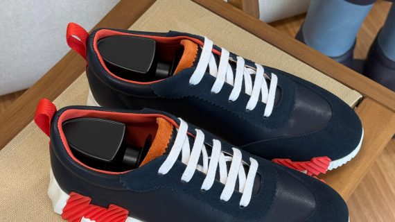 Hermes Bouncing Men's Leather Sneakers
