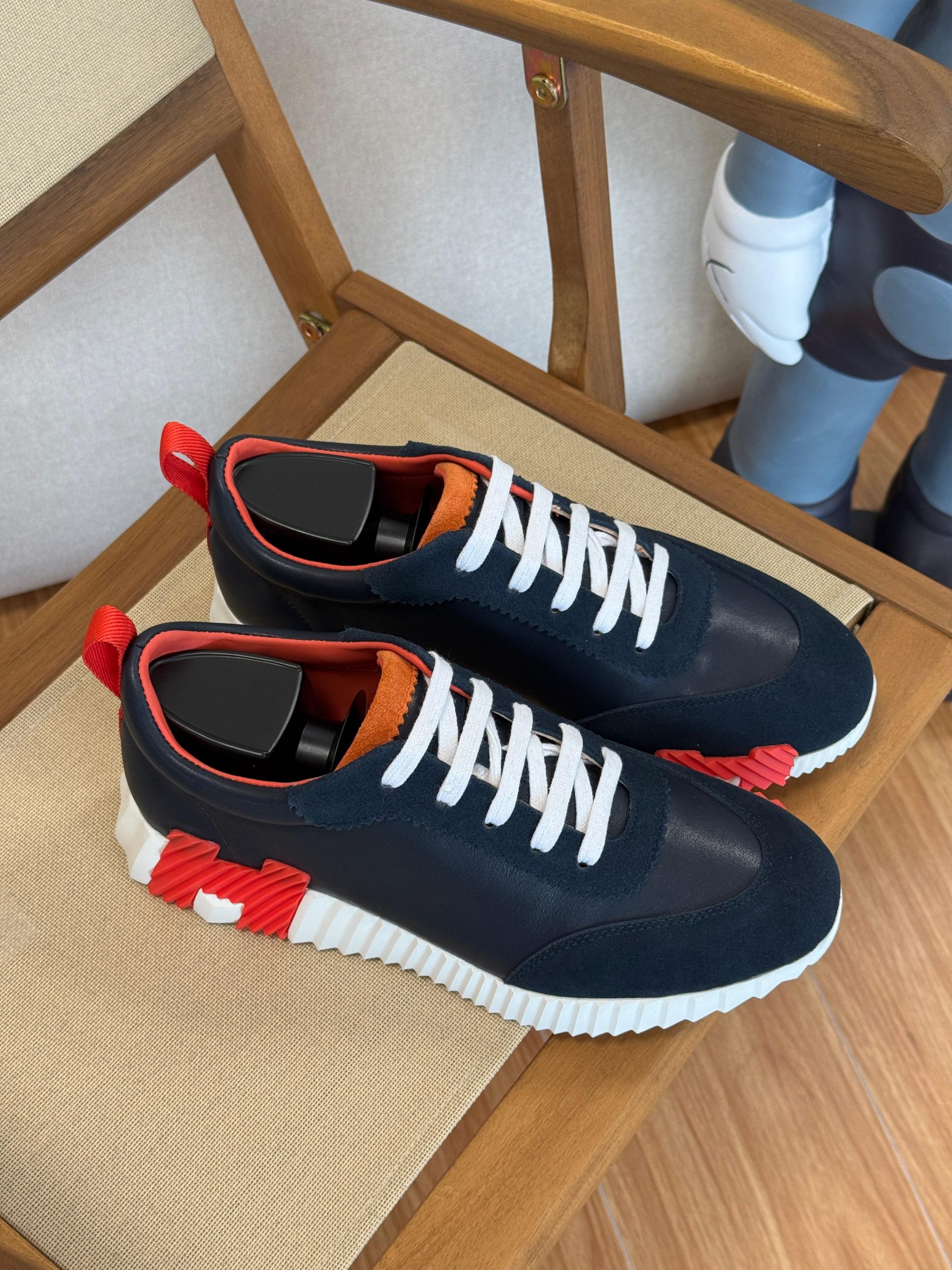 Hermes Bouncing Men's Leather Sneakers
