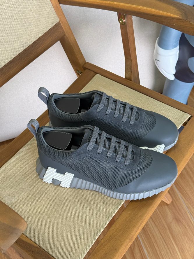 Hermes Bouncing Men's Leather Sneakers