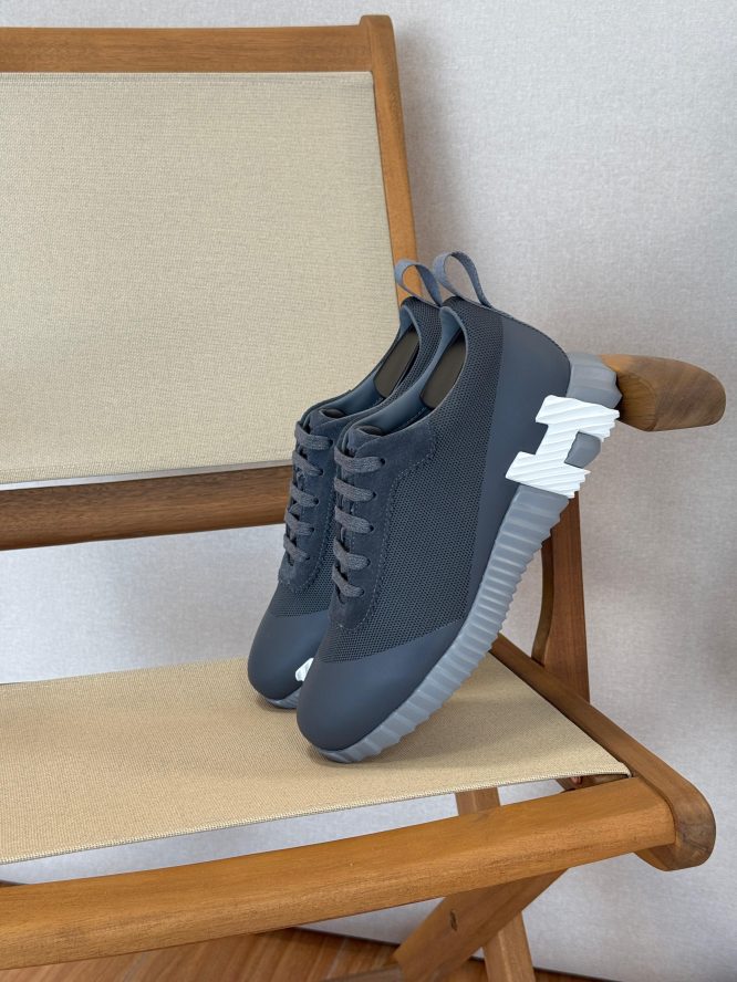 Hermes Bouncing Men's Leather Sneakers