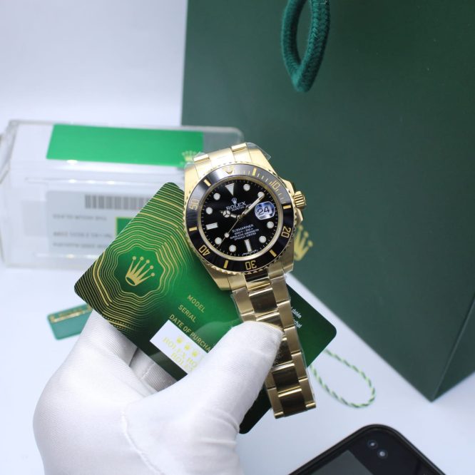 ROLEX- GMT-MASTER II "BATMAN" MENS JUBILEE BRACELET SWISS WATCH