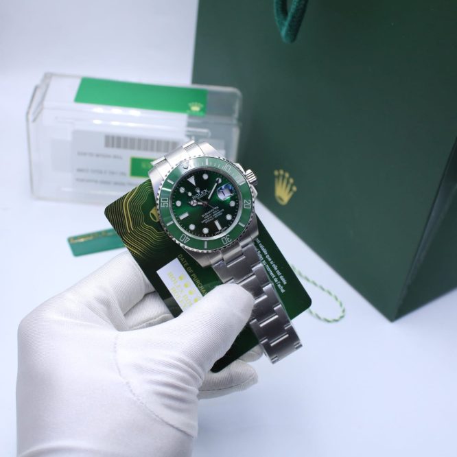 ROLEX- GMT-MASTER II "BATMAN" MENS JUBILEE BRACELET SWISS WATCH