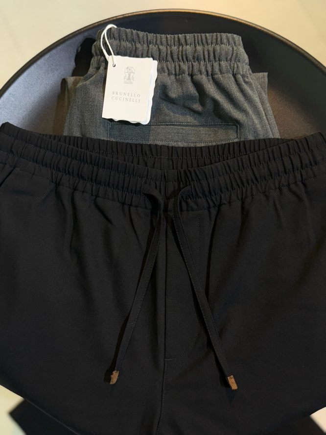 BRUNELLO CUCINELLI-COTTON-PANTS-MEN