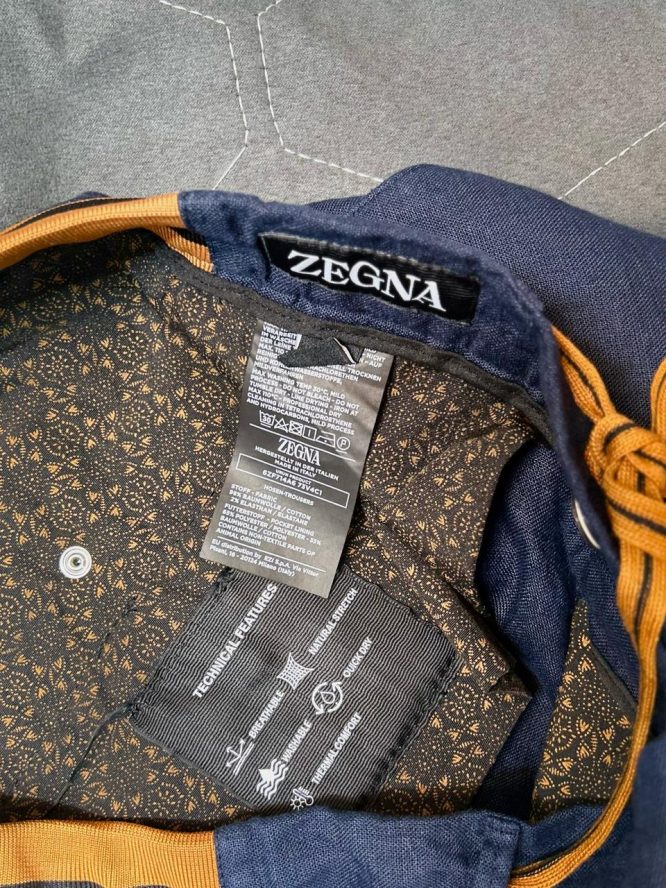ZEGNA- LINEN- SHORT-MEN
