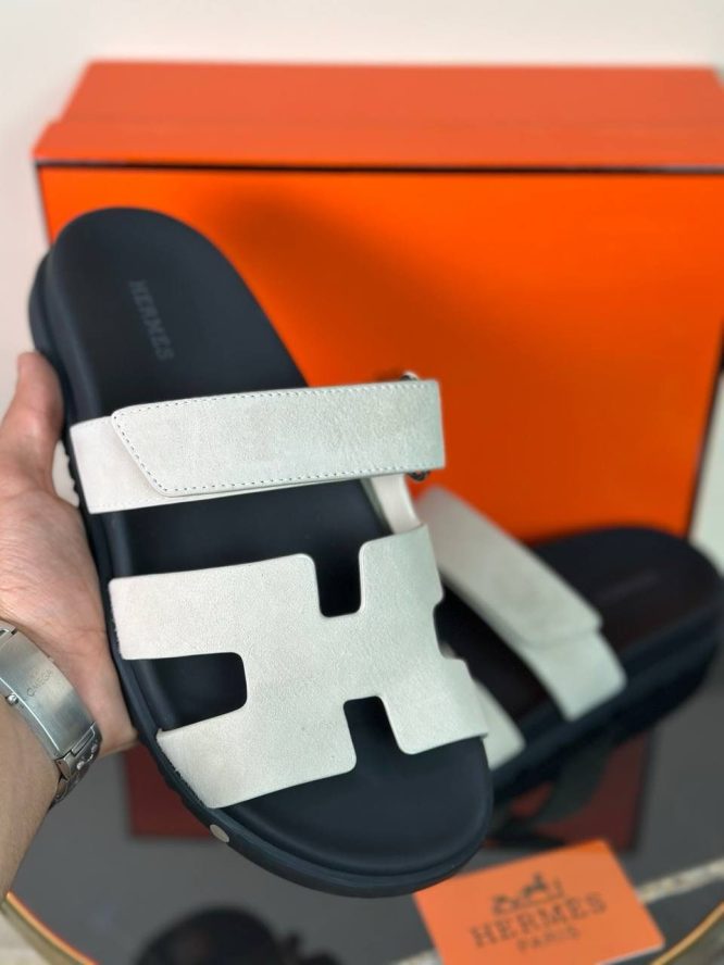 Hermès Izmir Suede Sandals