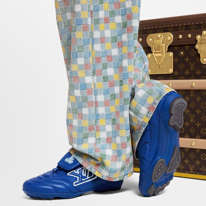 Louis Vuitton Footprint Soccer Sneaker