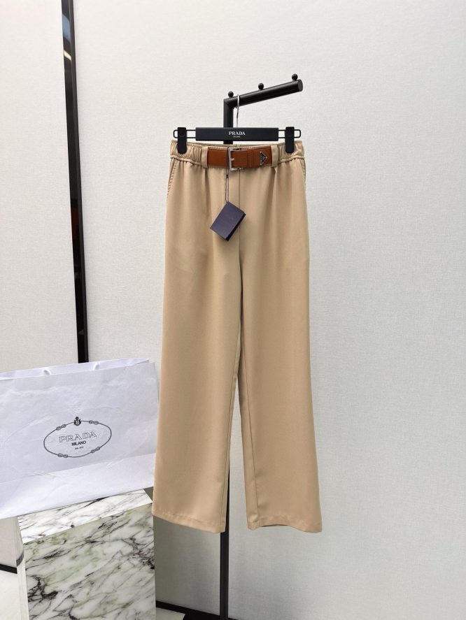 PRADA-ELASTIC-WAIST-PANTS-WOMEN