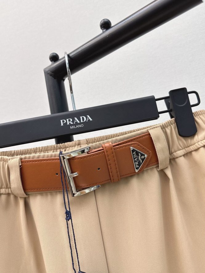 PRADA-ELASTIC-WAIST-PANTS-WOMEN