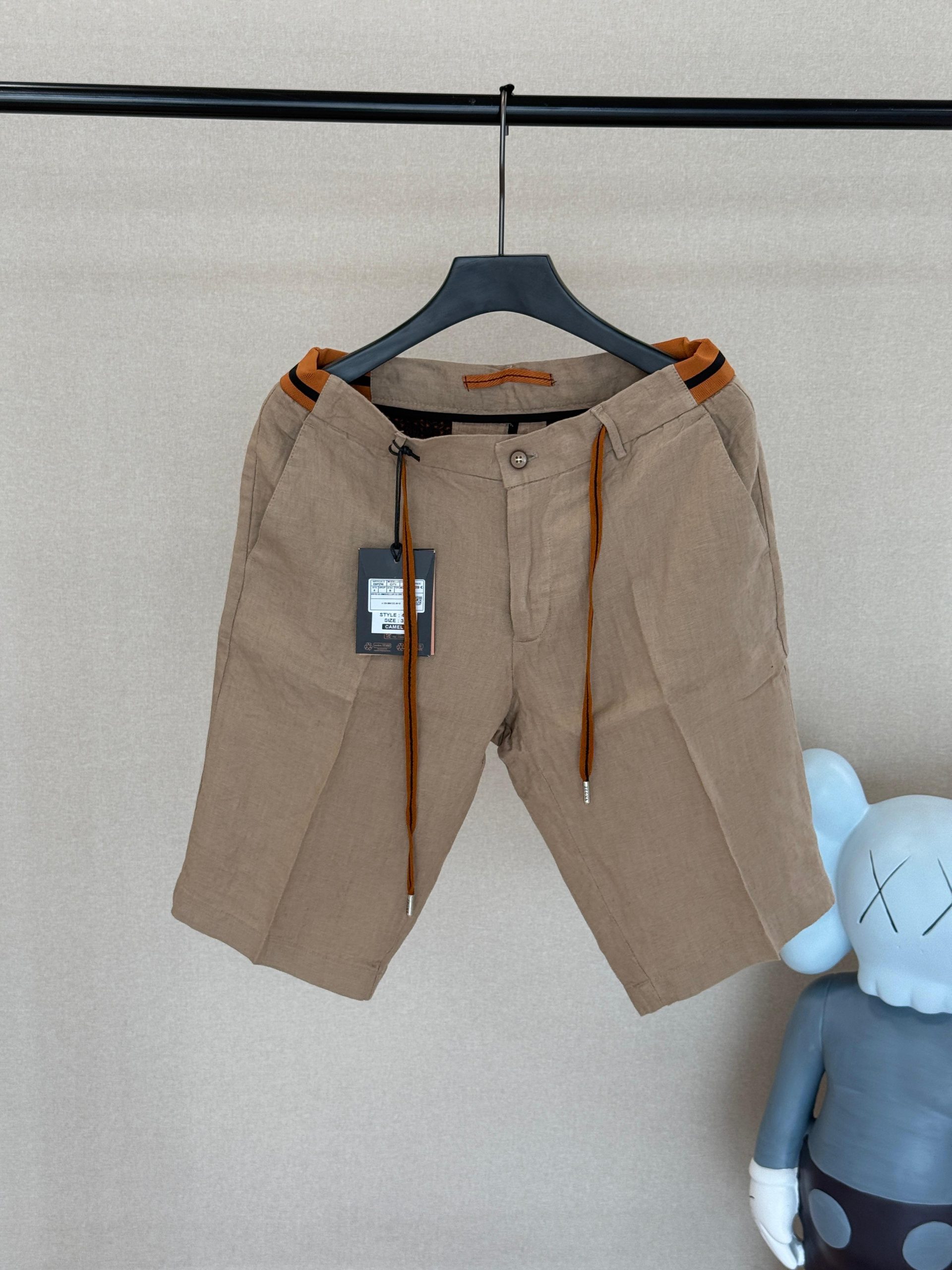 ZEGNA-LINEN-SHORTS-MEN