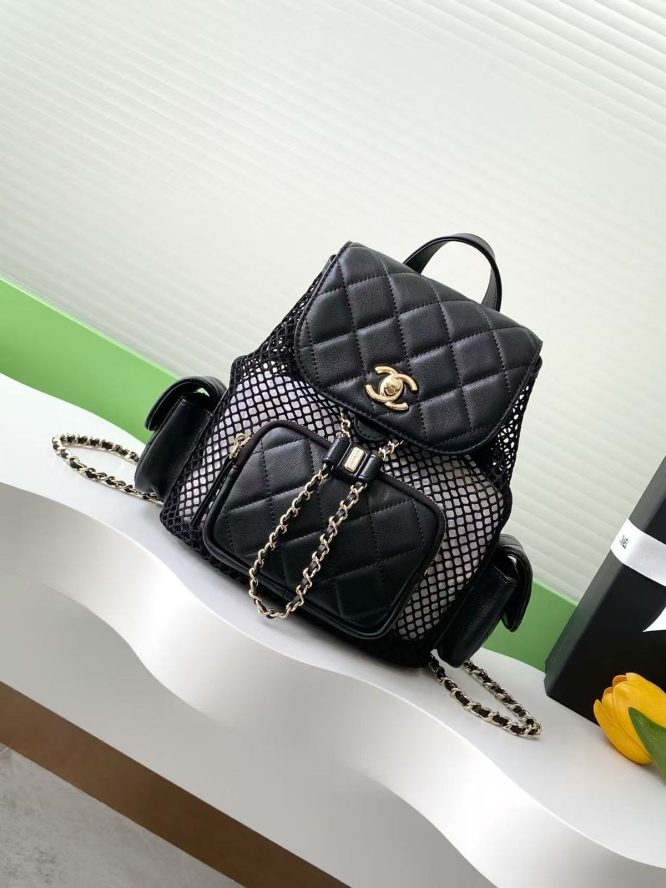 CHANEL-MESH-SHINY-LAMBSKIN-BAG-WOMEN