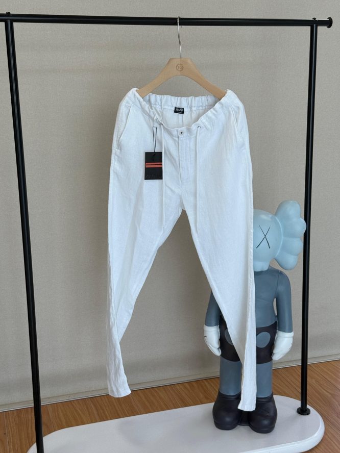 ZEGNA-LINEN-PANTS-MEN